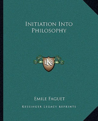Initiation Into Philosophy