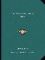 It Is Never Too Late to Mend