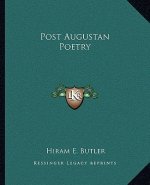 Post Augustan Poetry