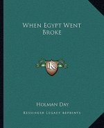 When Egypt Went Broke