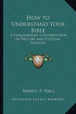 How to Understand Your Bible: A Philosopher's Interpretation of Obscure and Puzzling Passages