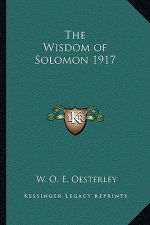 The Wisdom of Solomon 1917