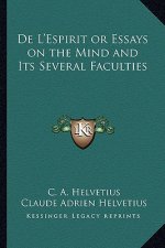 de L'Espirit or Essays on the Mind and Its Several Faculties