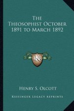 The Theosophist October 1891 to March 1892