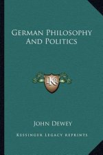 German Philosophy and Politics