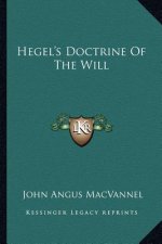 Hegel's Doctrine of the Will