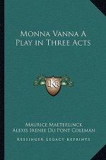 Monna Vanna a Play in Three Acts