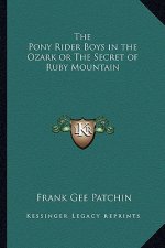 The Pony Rider Boys in the Ozark or the Secret of Ruby Mountain