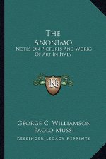 The Anonimo: Notes on Pictures and Works of Art in Italy