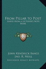 From Pillar to Post: Leaves from a Lecturer's Note Book