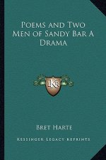 Poems and Two Men of Sandy Bar a Drama
