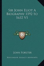 Sir John Eliot a Biography 1592 to 1632 V1