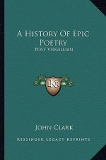 A History Of Epic Poetry: Post Virgillian