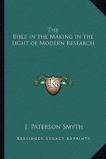 The Bible in the Making in the Light of Modern Research
