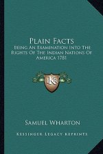Plain Facts: Being an Examination Into the Rights of the Indian Nations of America 1781