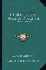 Introductory Hebrew Grammar: Hebrew Syntax