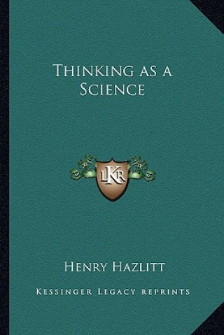 Thinking as a Science