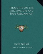 Thoughts on the Spiritual Life and True Resignation