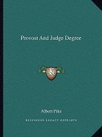 Provost and Judge Degree