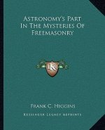 Astronomy's Part in the Mysteries of Freemasonry