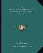 The Art of Breathing and the Act of Expiration During Singing