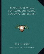 Masonic Services for Concentrating Masonic Cemeteries