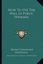How To Use The Will In Public Speaking