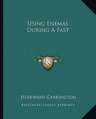 Using Enemas During a Fast