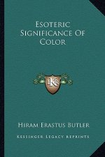 Esoteric Significance of Color