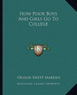 How Poor Boys and Girls Go to College