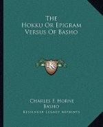 The Hokku or Epigram Versus of Basho