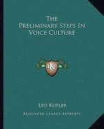 The Preliminary Steps in Voice Culture