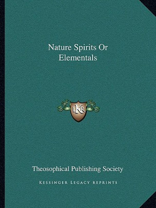 Nature Spirits Or Elementals