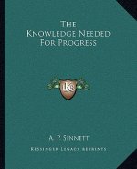 The Knowledge Needed for Progress