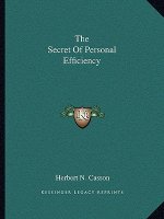 The Secret of Personal Efficiency