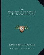 The Bible Mystery and Meaning of the Forgiveness of Sin
