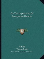 On the Impassivity of Incorporeal Natures