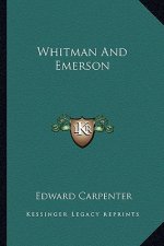 Whitman and Emerson