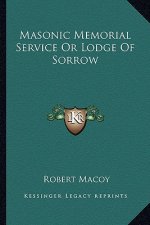 Masonic Memorial Service or Lodge of Sorrow