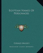 Egyptian Names of Personages