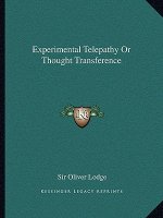 Experimental Telepathy or Thought Transference