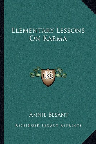 Elementary Lessons on Karma