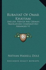Rubaiyat of Omar Khayyam: English, French and German Translations Comparatively Arranged V1