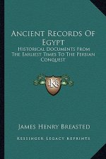Ancient Records of Egypt: Historical Documents from the Earliest Times to the Persian Conquest: Indices V5