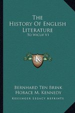 The History Of English Literature: To Wiclif V1