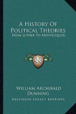 A History Of Political Theories: From Luther To Montesquieu