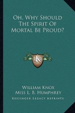 Oh, Why Should The Spirit Of Mortal Be Proud?
