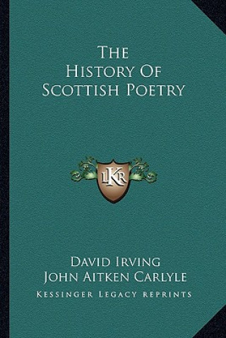 The History Of Scottish Poetry
