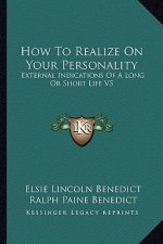 How to Realize on Your Personality: External Indications of a Long or Short Life V5