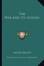 The War and Its Lessons